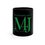 Load image into Gallery viewer, Millionaires for Jesus 11oz Black Mug
