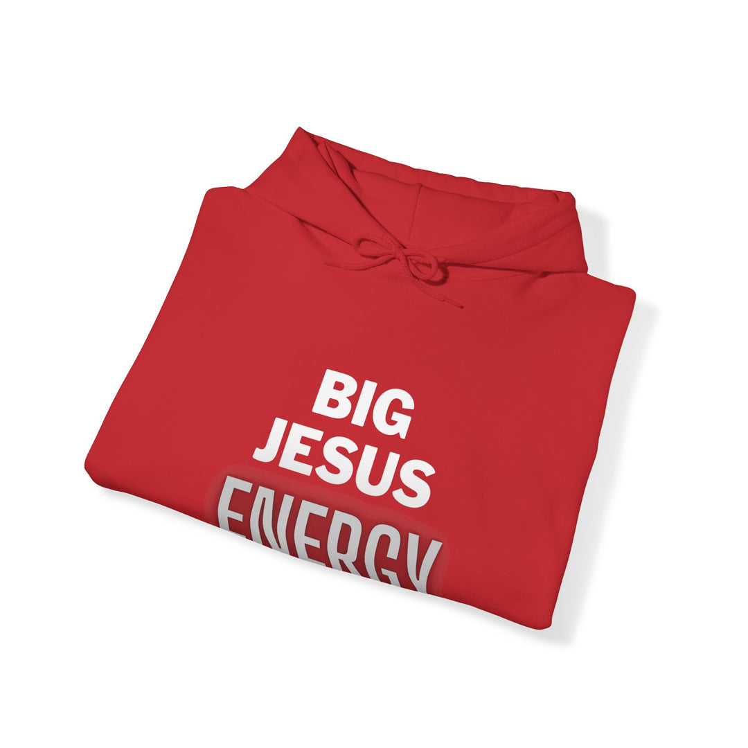 Big Jesus Energy Dark Unisex Heavy Blend™ Hooded Sweatshirt