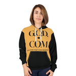 Load image into Gallery viewer, Unisex Hoodie - G O D COM God Overcomes Discrimination Design
