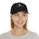 Load image into Gallery viewer, Get Paid In Jesus Name Dad Hat with Leather Patch (Rectangle)
