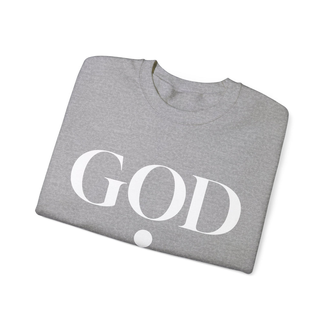 GOD.COM Unisex Heavy Blend™ Crewneck Sweatshirt