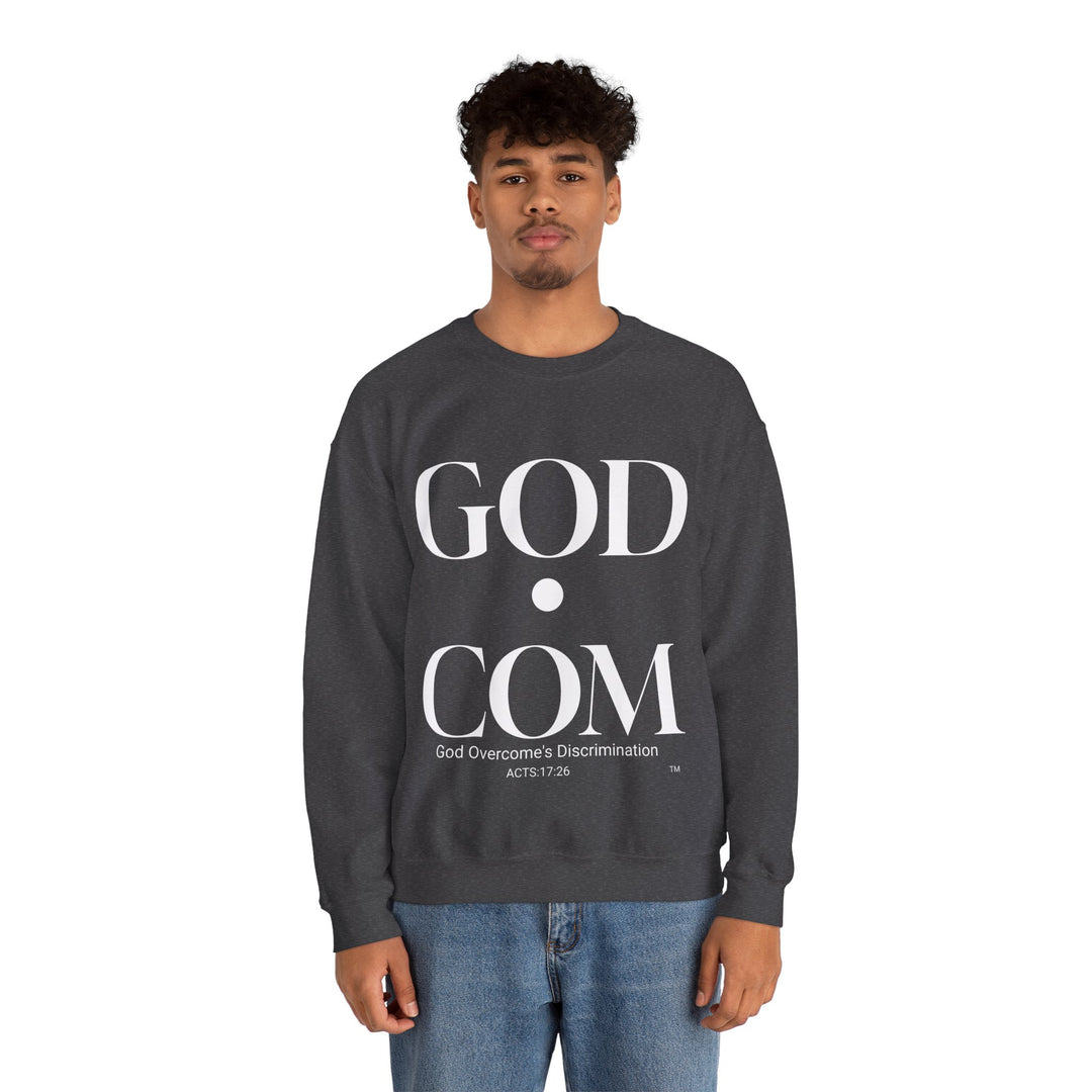 GOD.COM Unisex Heavy Blend™ Crewneck Sweatshirt