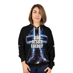 Load image into Gallery viewer, Pullover Hoodie - Big Jesus Energy, High Energy Cross Design
