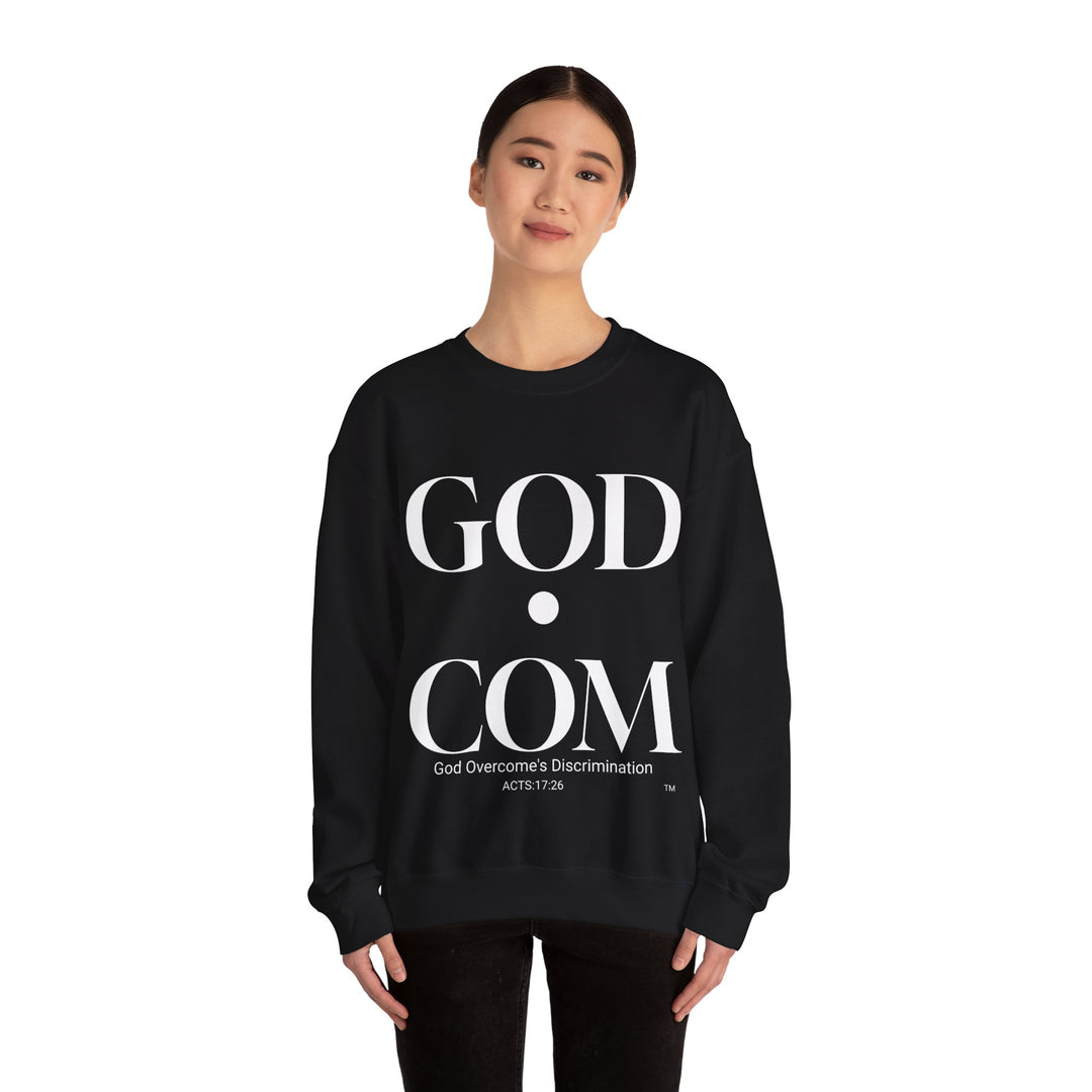 GOD.COM Unisex Heavy Blend™ Crewneck Sweatshirt