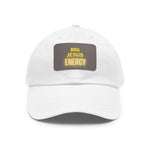 Load image into Gallery viewer, Big Jesus Enegry Dad Hat with Leather Patch (Rectangle)
