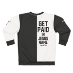 Load image into Gallery viewer, Get Paid In Jesus Name Unisex Sweatshirt - Get Paid Design
