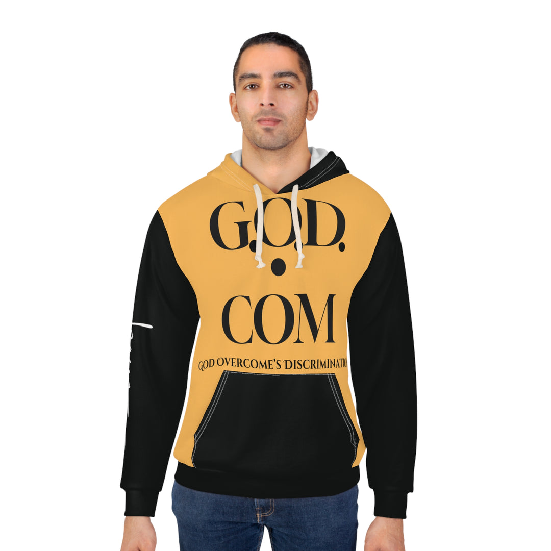 Unisex Hoodie - G O D COM God Overcomes Discrimination Design