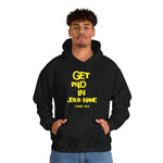 Load image into Gallery viewer, Get Paid In Jesus Name Unisex Heavy Blend™ Hooded Sweatshirt
