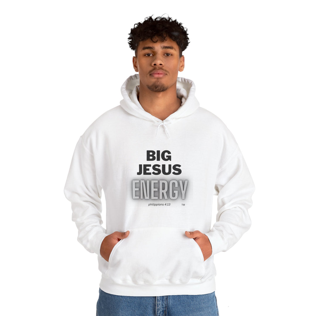 Big Jesus Enegry Unisex Heavy Blend™ Hooded Sweatshirt