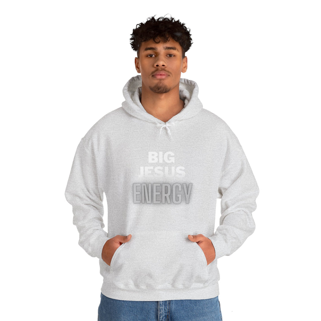 Big Jesus Energy Dark Unisex Heavy Blend™ Hooded Sweatshirt