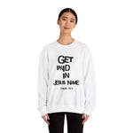 Load image into Gallery viewer, Get Paid In Jesus Name Unisex Heavy Blend™ Crewneck Sweatshirt
