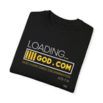 Load image into Gallery viewer, GOD.COM Unisex Garment-Dyed T-shirt
