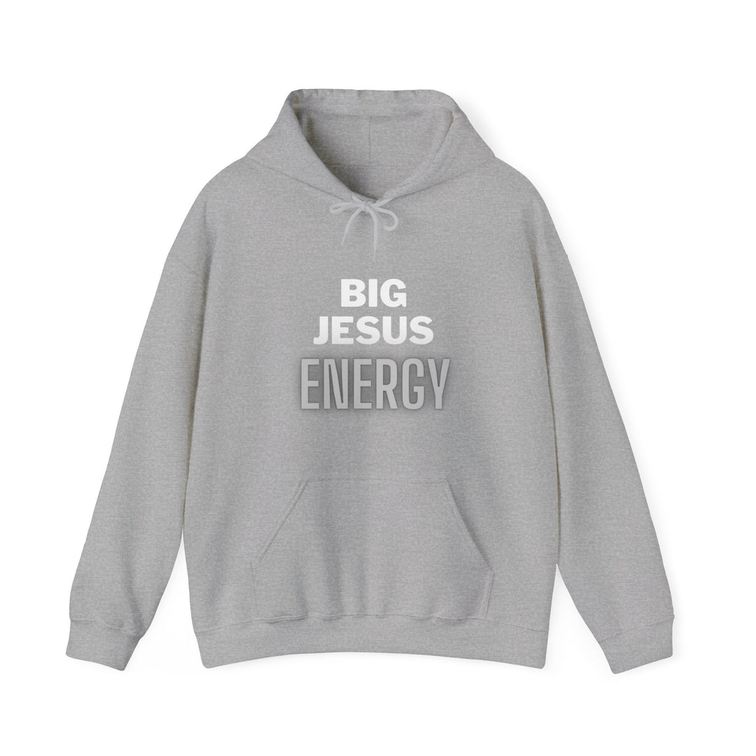 Big Jesus Energy Dark Unisex Heavy Blend™ Hooded Sweatshirt