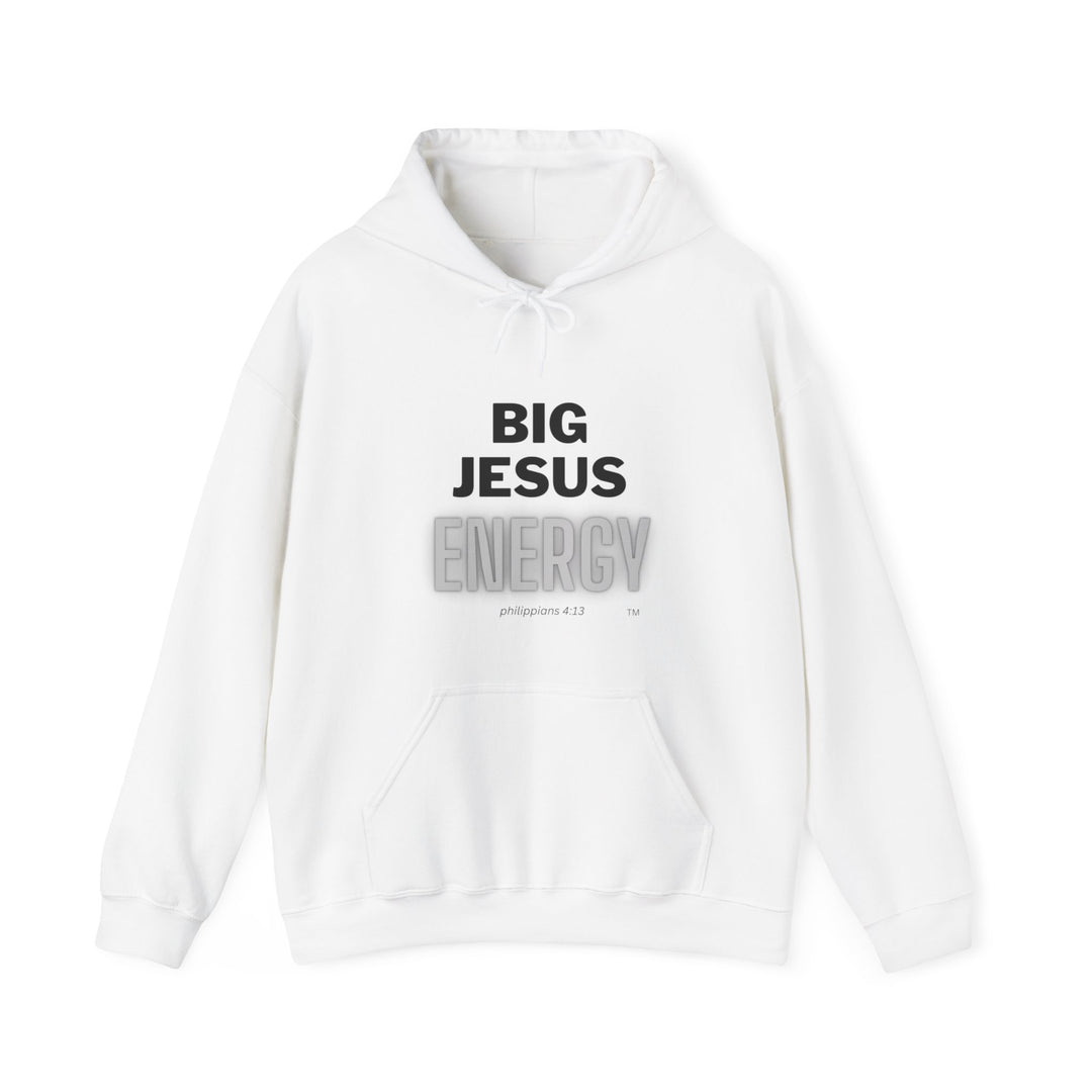 Big Jesus Energy Dark Unisex Heavy Blend™ Hooded Sweatshirt