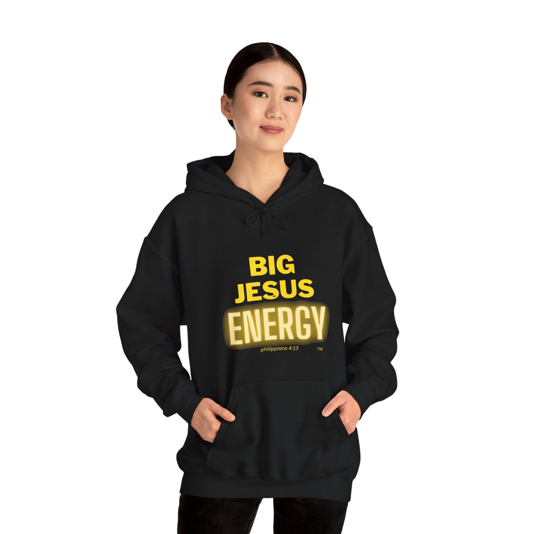 Big Jesus Enegry Unisex Heavy Blend™ Hooded Sweatshirt