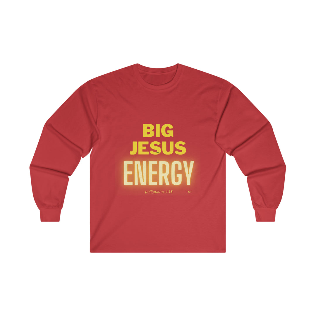 Big Jesus Energy Ultra Cotton Long Sleeve Tee