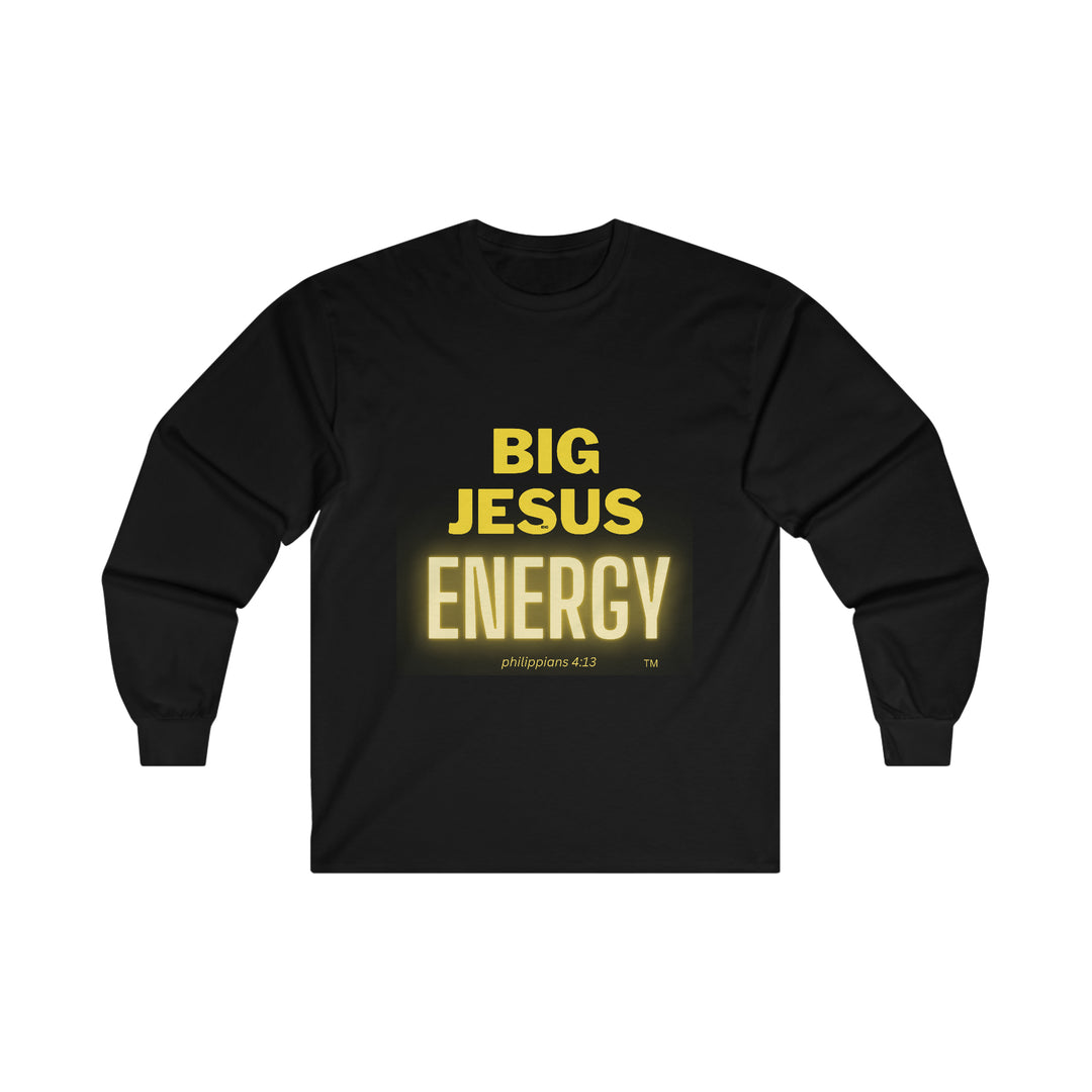 Big Jesus Energy Ultra Cotton Long Sleeve Tee