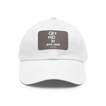 Load image into Gallery viewer, Get Paid In Jesus Name Dad Hat with Leather Patch (Rectangle)
