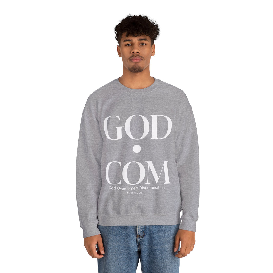 GOD.COM Unisex Heavy Blend™ Crewneck Sweatshirt