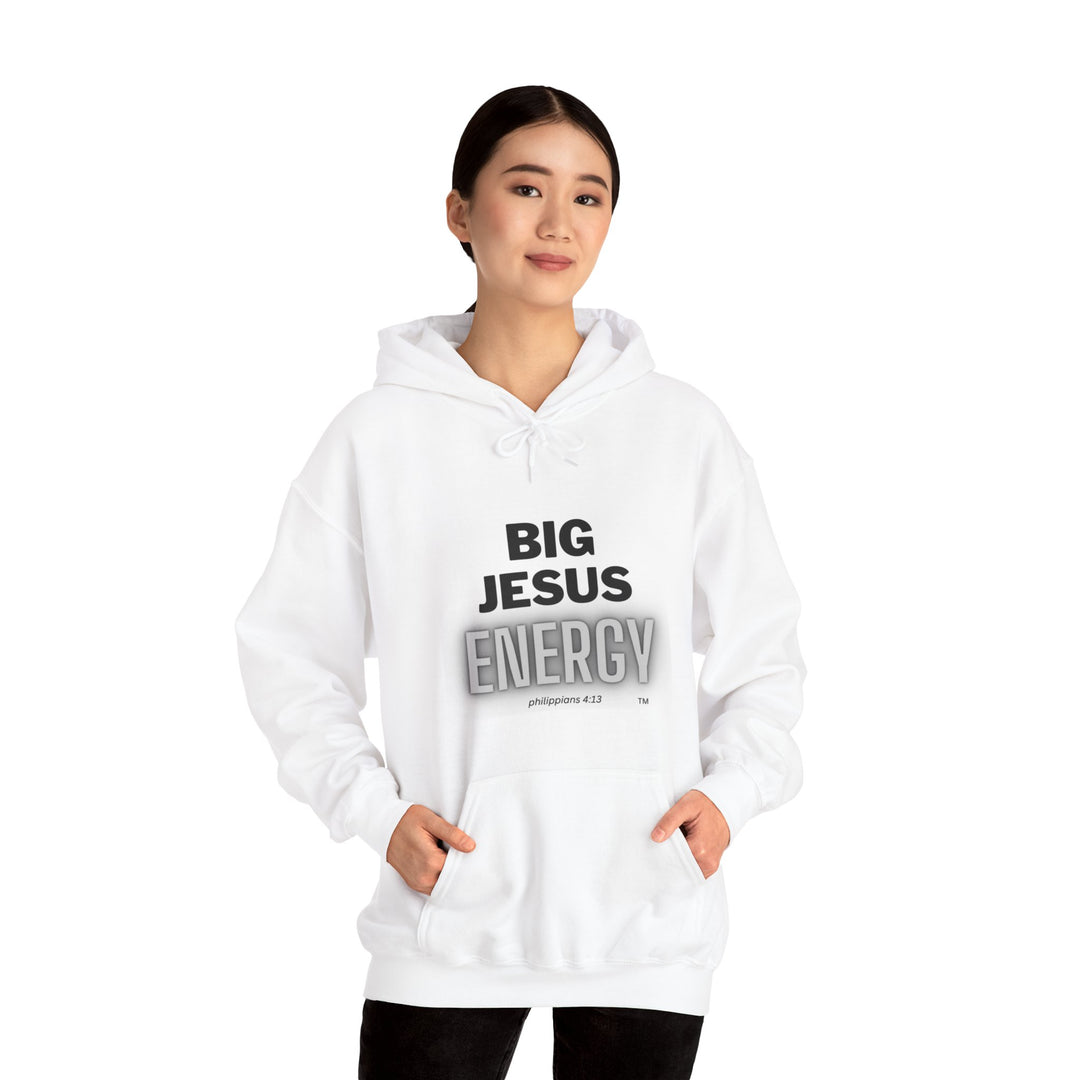 Big Jesus Enegry Unisex Heavy Blend™ Hooded Sweatshirt