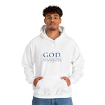 Load image into Gallery viewer, God Overcomes Discrimination Unisex Heavy Blend™ Hooded Sweatshirt
