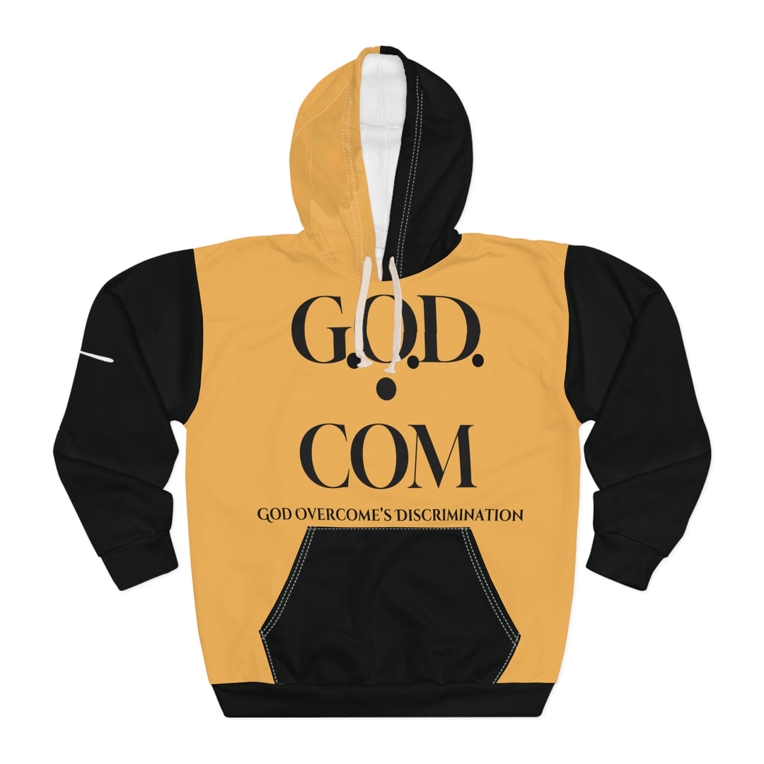 Unisex Hoodie - G O D COM God Overcomes Discrimination Design