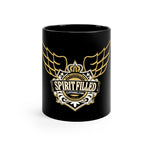 Load image into Gallery viewer, Spirit Filled 11oz Black Mug
