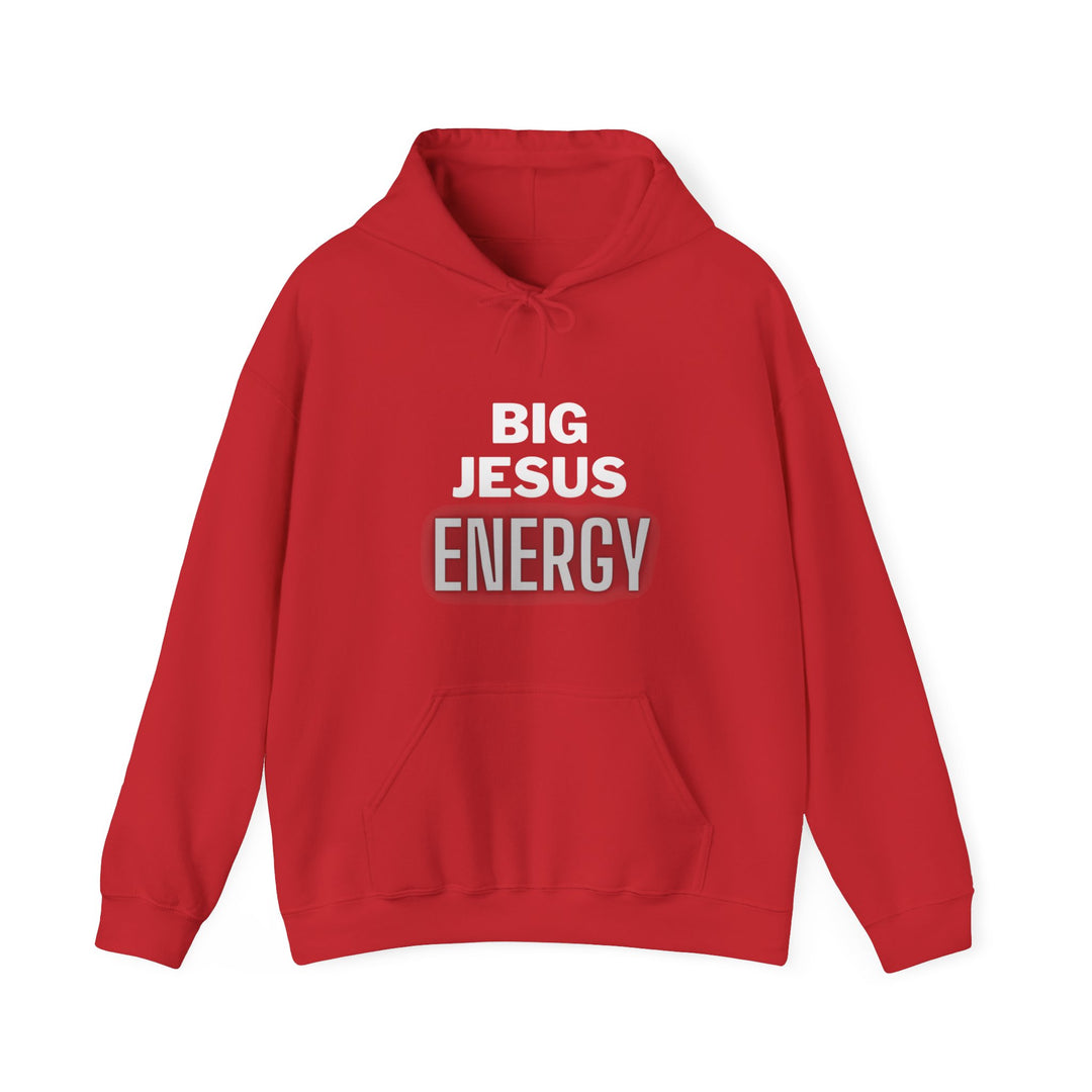 Big Jesus Energy Dark Unisex Heavy Blend™ Hooded Sweatshirt