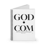 Load image into Gallery viewer, GOD.COM  Spiral Notebook - Ruled Line
