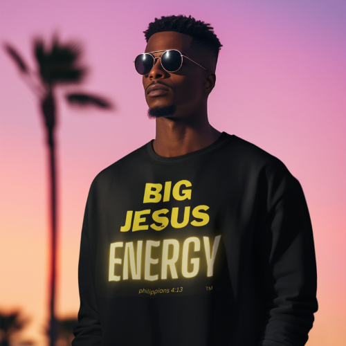 Big Jesus Energy Ultra Cotton Long Sleeve Tee